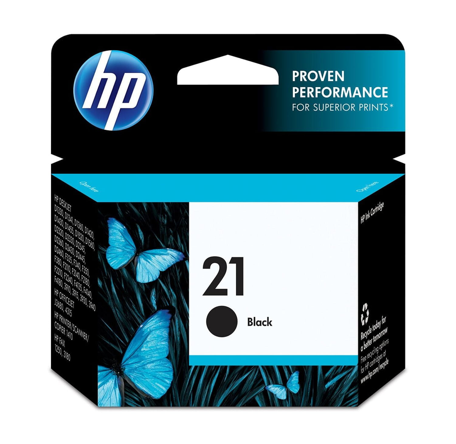 HP 21 & 22 Ink Cartridges | Black, Tri-color | C9351AN, C9352AN