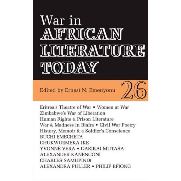 African Literature Today (Hardcover): Alt 26 War in African Literature Today (Paperback)