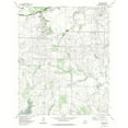 thumbnail image 3 of USGS 12x14 Black Modern Framed Museum Art Print Titled - Clara Texas Quad - USGS 1972, 3 of 5