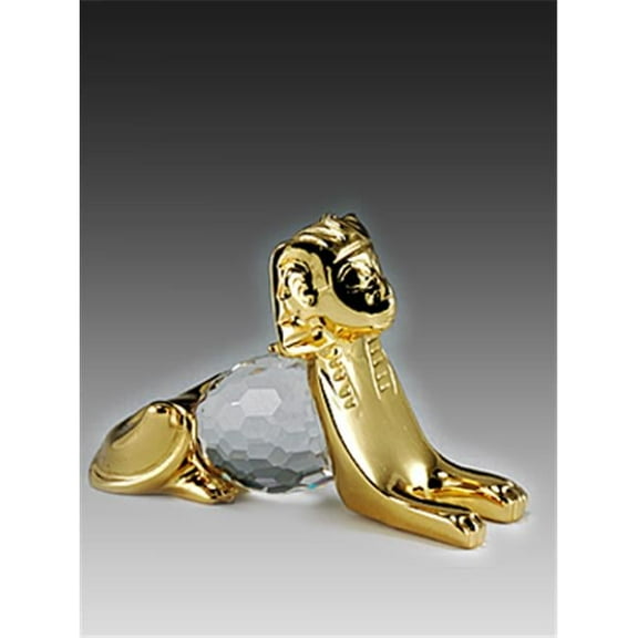 Asfour Crystal 345-50 3.93 L x 2.04 H in. Crystal Sphinx Egyptian Figurines