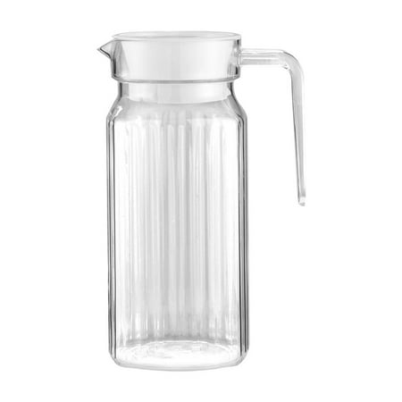 

1 Set Plastic Water Pitcher Cup Set Iced Tea Pitcher Lemonade Pitcher Hot Cold Water Pitcher Drinking Glasses Nesting Cups for Home Kitchen