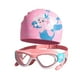 thumbnail image 3 of Gafas de natación para niños, juego de gorros, gafas de buceo, visión clara, resistentes al agua, antivaho, suaves, compactas y ajustables., 3 of 8