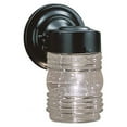 thumbnail image 2 of Builder 1148BK Outdoor Miscellaneous Outdoor Wall 1 Light in Black - Pack of 12, 2 of 2