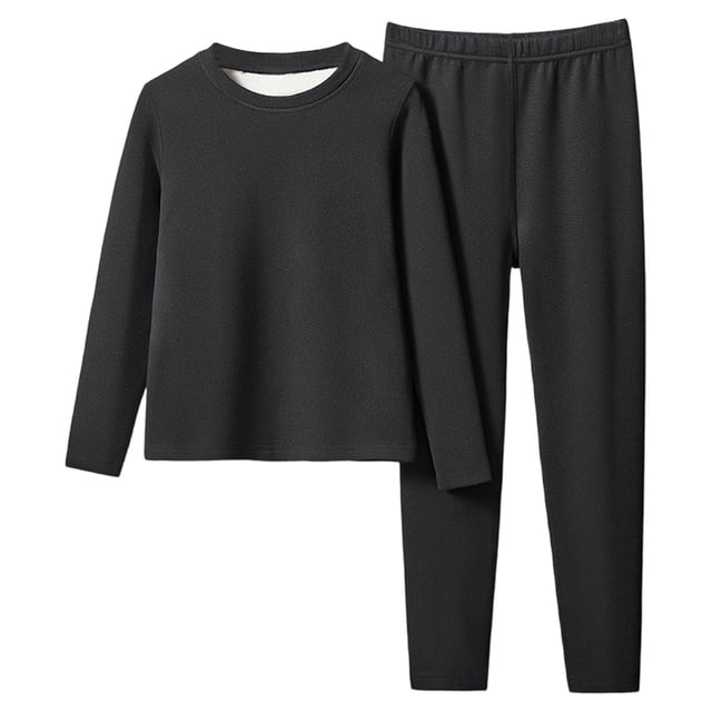 Girls Thermal Base Layer Set for Cold Weather Long Sleeve Top and Pants Girls Outfits&Set Kids Apparel