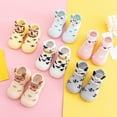 thumbnail image 4 of Baby Cute Floor Shoes Boys Girls First Walking Shoes Non Slip Soft Sole Sneakers Toddler Infant Babygirl Sock Shoes, 4 of 9