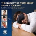 thumbnail image 6 of Eye Mask for Sleeping, Featherlight Sleep Mask with Soft Memory Foam, Total Light Blocking and Secure Fit, 6 of 6