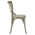 thumbnail image 3 of Modway Gear Modern Style Elm Wood Dining Side Chair in Gray Finish, 3 of 10