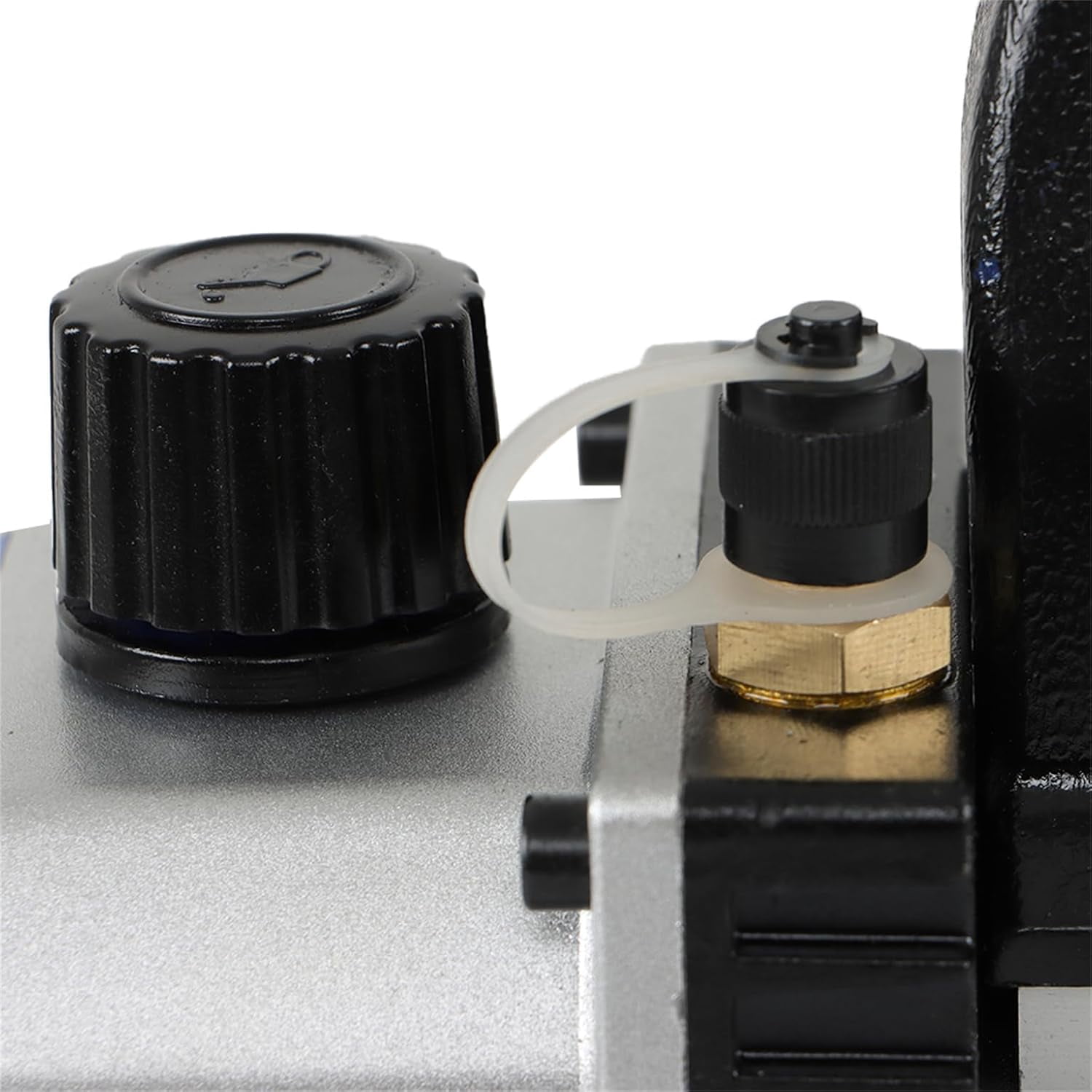 SEBLAFF 3 CFM 5Pa 110V/60HZ Vacuum Pump for R134 Air Conditioning Refrigeration with AC Manifold Vacuum Gauge Kit