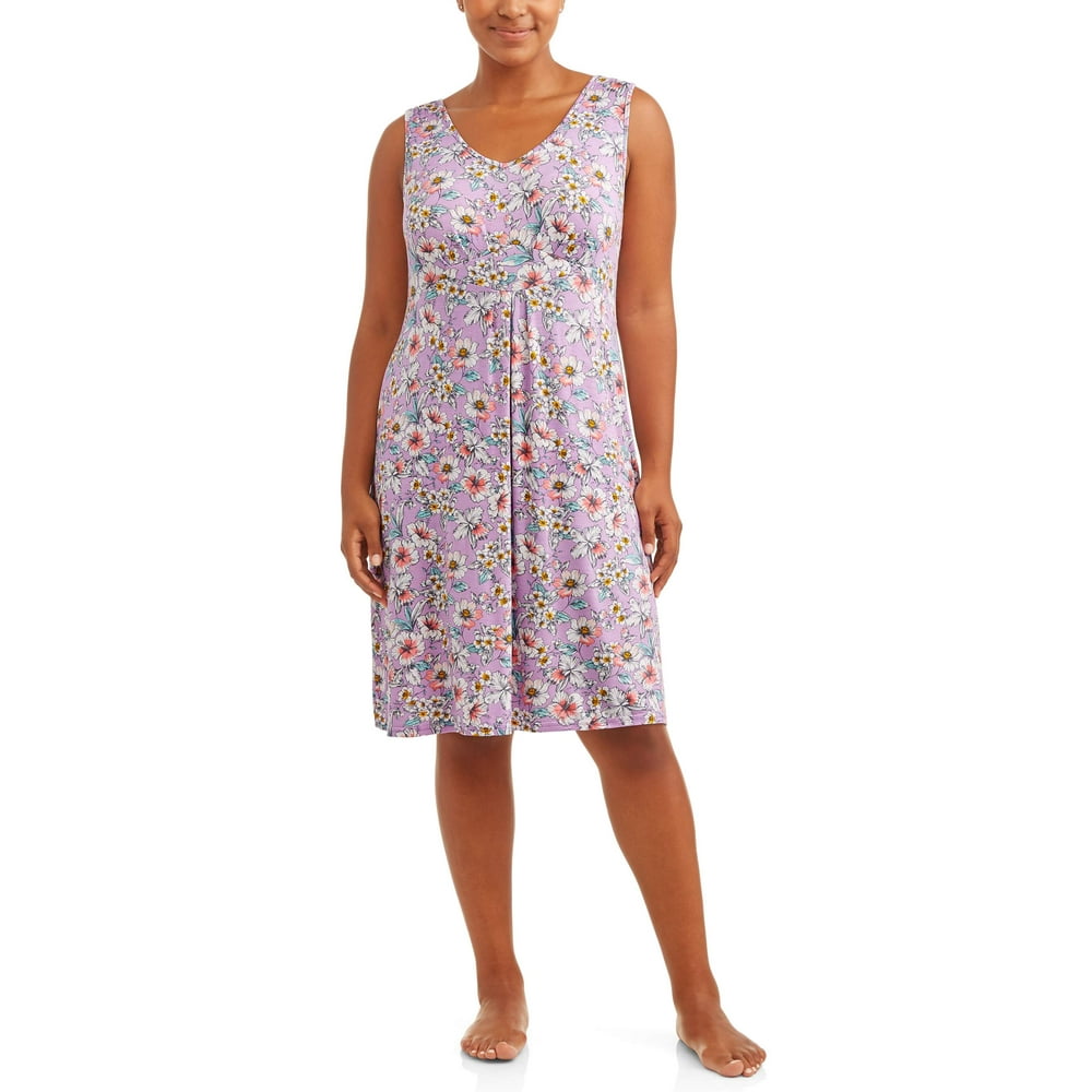 Secret Treasures Women's and Women's Plus Print Nightgown