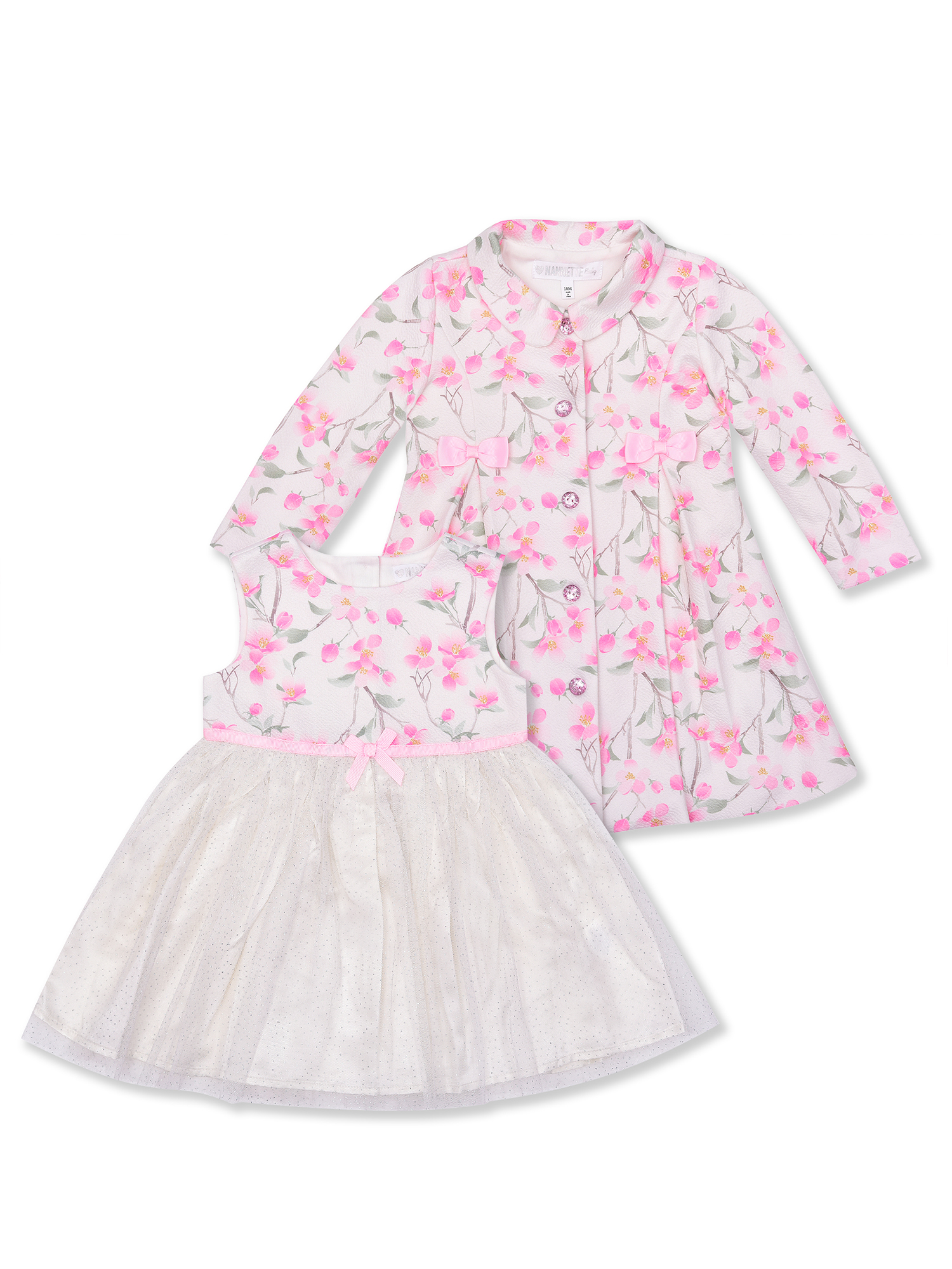 Toddler Girl Dress And Jacket Set, Sizes 2T4T