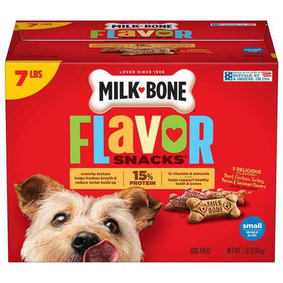 Milk-Bone Flavor Snacks Dog Biscuits for Dogs of All Sizes (Various Sizes)