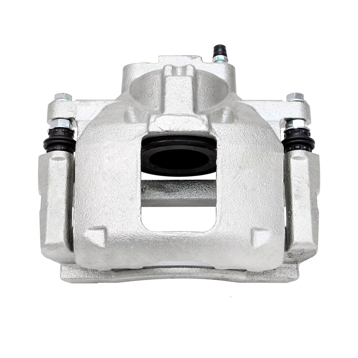Detroit Axle - Front 2pc Brake Calipers for 2007-2011 Dodge Nitro, 2008-2012 Jeep Liberty, 2007-2017 Wrangler 2018 Wrangler JK, 2 Disc Brake Calipers w/ Bracket Replacement