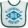 thumbnail image 3 of Inktastic Legendary Big Brother Boys Baby Bib, 3 of 4