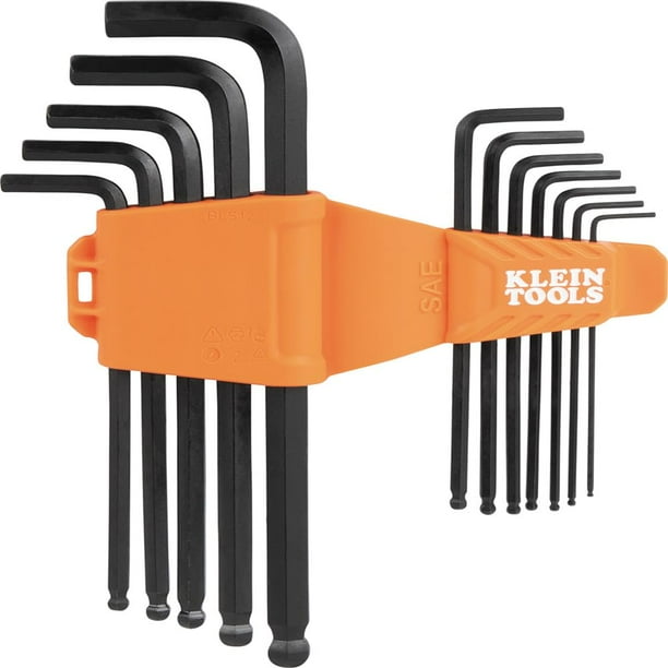 Juego de llaves hexagonales Klein Tools BLS12 12 piezas SAE 1/16-3/8