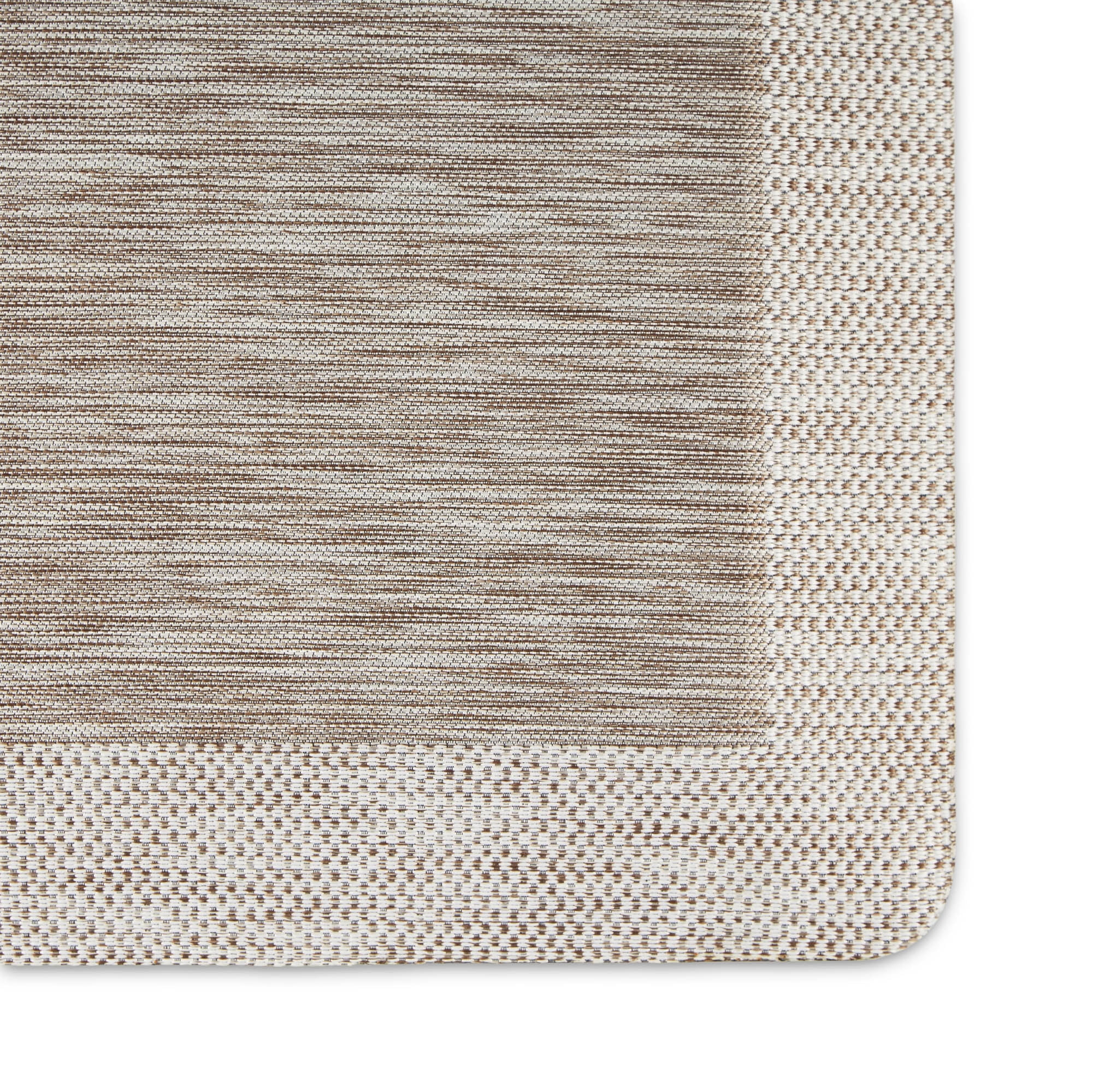 Martha Stewart Aloha Air Kitchen Mat, Coffee, 19.6" x 32"