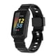thumbnail image 4 of de silicona, , resistente al sudor, liviano, correas de reloj, correa para Charge5 / 4 / 4SE / 3 / , relojes inteligentes Negro Macarena Pulsera de correa de reloj, 4 of 8