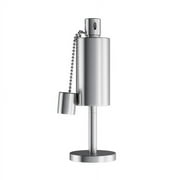 Tabletop Torch Lamp- 10.5"" Stainless Steel Outdoor Fuel Canister Flame Light for Citronel
