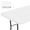White, variant on Spencer Rectangle Tablecloth Waterproof Elastic Fitted Table Cloth for 6ft Tables, Washable Polyester Table Cover for Picnic, Camping, Indoor, Outdoor, 30 x 72 Inch