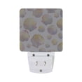 thumbnail image 2 of Glowing Shells LED Night Light Sensor Lamp Plug-in Adjustable Brightness 2 Pack, 2 of 7