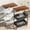 Black, variant on 3-Tier Rolling Utility Table Set – Sturdy Metal Storage Cart with Wooden Top, Mesh Baskets, Lockable Wheels, Easy Assembly, Multipurpose for Kitchen, Living Room, Bathroom, Office – White