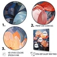 thumbnail image 3 of Designart "Cubist Harmony In Lotus" Lotus Floater Framed Canvas Art Print, 3 of 5
