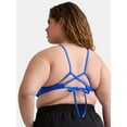 thumbnail image 3 of Time and Tru Women's and Women's Plus Tie Front Underwire Bikini Top, Sizes S-3X, 3 of 5