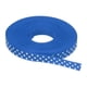 thumbnail image 1 of Cintas Grosgrain Uxcell de 10 yardas de 3/8" azules con puntos blancos para decoración de moños, 1 of 7