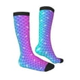 thumbnail image 3 of Balery Rainbow Scales2 Fun Novelty Socks Men'S Women'S Crew Socks Funny Crazy Novelty Socks Quirky And Cool Socks, 3 of 9
