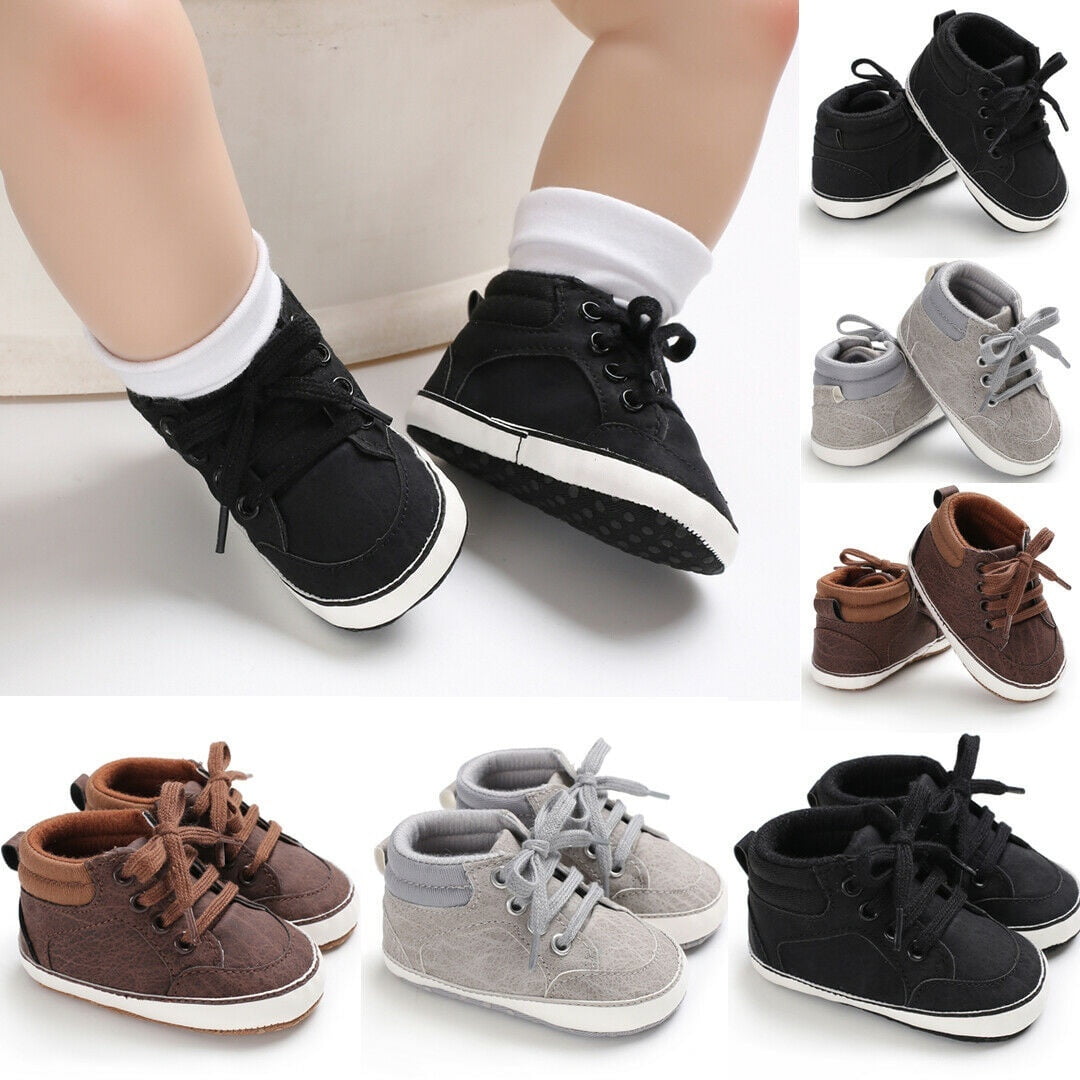 Baby Boy Shoes Newborn Baby Canvas Shoes Kids Prewalker First Walkers Walmart