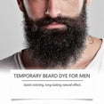 thumbnail image 4 of Men's Temporary Beard Dye - Black Color for Beard, Mustache & Eyebrows, Water-Resistant, Long-Lasting, Up to 30 Uses, 4 of 5