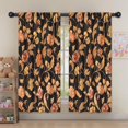 thumbnail image 5 of Blackout Kids Curtains,Pioneer Flower Floral Print Pattern Childrens Insulated Curtains Set Of 2,Bedroom Essentials,Toddler Room Decor 52"x63", 5 of 5