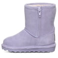 thumbnail image 3 of BEARPAW Elle Toddler Persian Violet Size 8 | Kid's Slip-On Boot with Zipper for Easy Wear | Comfortable Winter Boot for Kids, 3 of 8