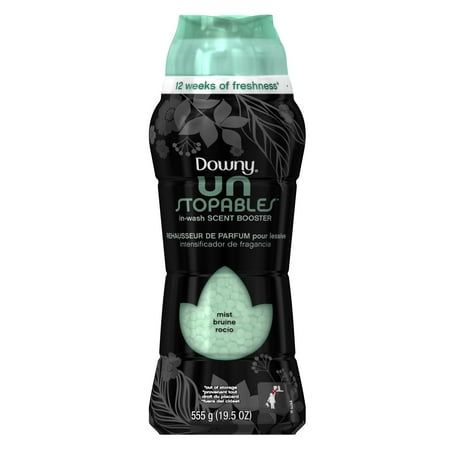Downy Unstopables Mist In-Wash Scent Booster, 19.5 oz