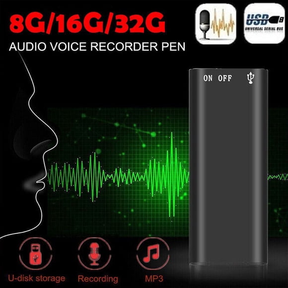 Spy Hidden Mini MP3 Digital Voice Activated Recorder 96 Hours Audio Recording