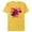 Yellow, variant on Marvel Spider-Man Hearts and Flowers Valentine's Day - Short Sleeve Blended T-Shirt for Adults - Customized-Yellow