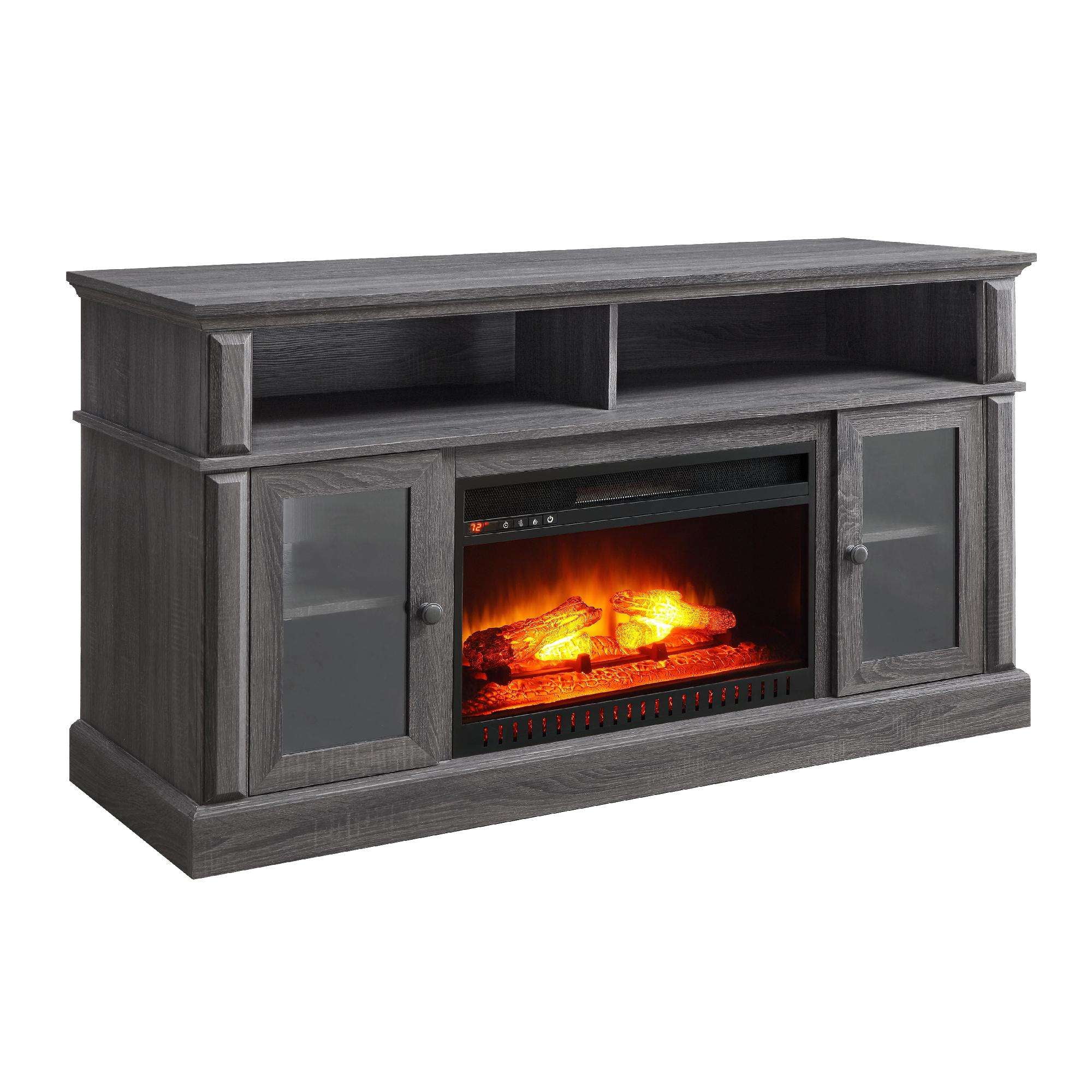 Whalen Barston Media Fireplace for TV's up to 70 Multiple Finishes -  Walmart.com