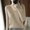 Khaki, variant on Pumxq women's sweaters Long Sleeve Sweaters V Neck Sweater Oversized Loose Basic Sweaters Knitted Pullover Tops Warm Sweaters Chunky Knit Soft Loose All Day Wear Beige L