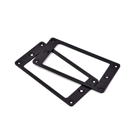 2Pcs Guitar Pickup Mounting s For Electric Guitar, Black