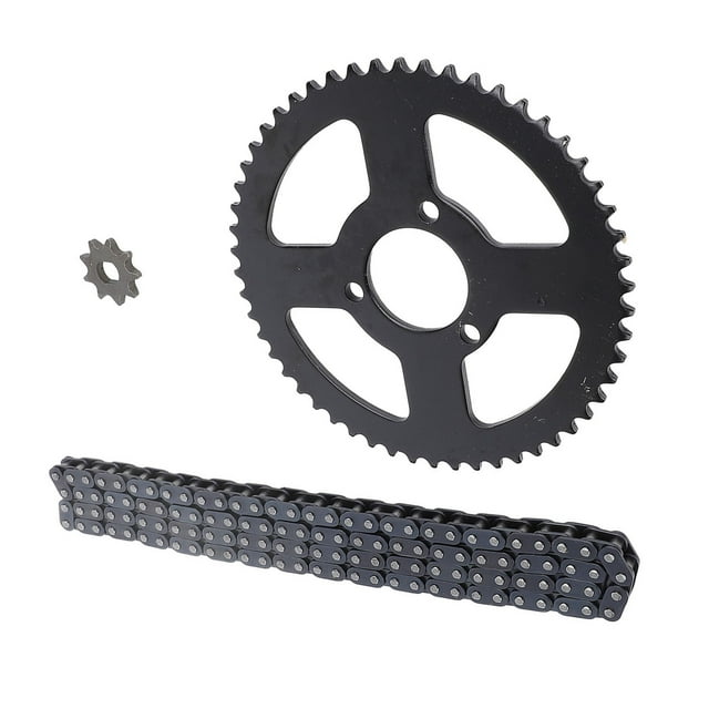 Juego De Cadena De Piñón, Fácil De Instalar Acero 9T 10MM Delantero 54T 35MM Trasero Manejo Más Suave Reemplazo De Piñón Delantero Y Trasero Y Kit De Cadena Para Modificar