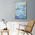 thumbnail image 5 of Sky Blue Beach Framed Premium Gallery Wrapped Canvas - Ready to Hang, 5 of 9