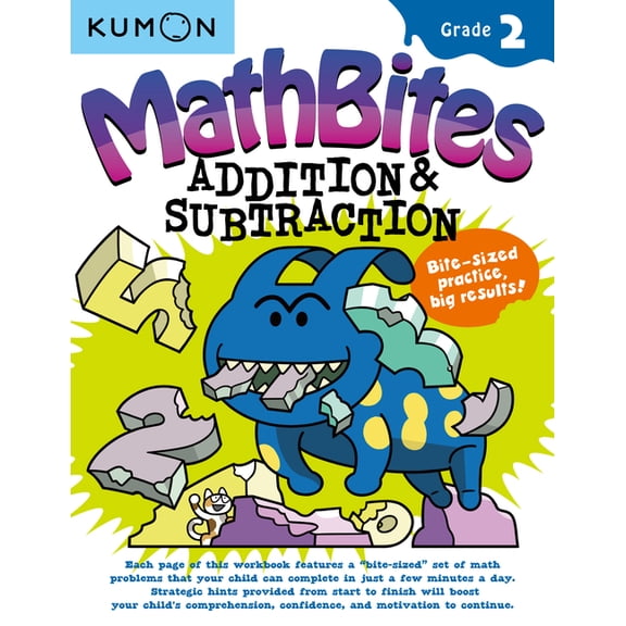 Kumon Math Bites: Grade 2 Addition & Subtraction, (Paperback)