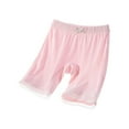 thumbnail image 1 of High Waist Yoga Underpants for Girls , Soft Polyester-Spandex Blend , Breathable Five-Leg Design , Gray , Long Pants , For 3-14 Years, 1 of 6