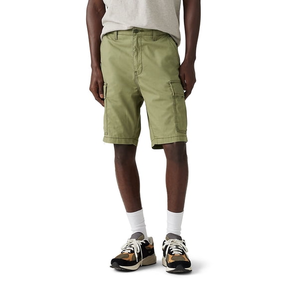 Men's Levi's® Carrier Cargo Lightweight Shorts Color: Olive Night Size: 29