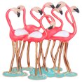 thumbnail image 1 of MasteelfCA 1 Pce Broche Créative en Forme de Flamants Roses Accessoires de Mode Pantalon Adorable Corsage Simple (Rose), 1 of 7