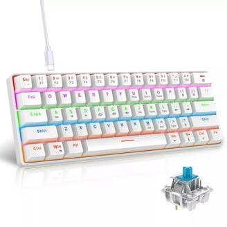 Womier WK61 Wired Mechanical Gaming Keyboard, 60% Mini Hot