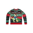 thumbnail image 2 of Jollidays Men's I'm Fine Ugly Christmas Sweater, Sizes S-2XL, 2 of 5