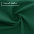 thumbnail image 6 of (2 pack) Nestl Pillow Sham Set of 2, Premium 1800 Series Double Brushed Bed Pillow Cases, Hunter Green, Standard 20" X 26", 6 of 6