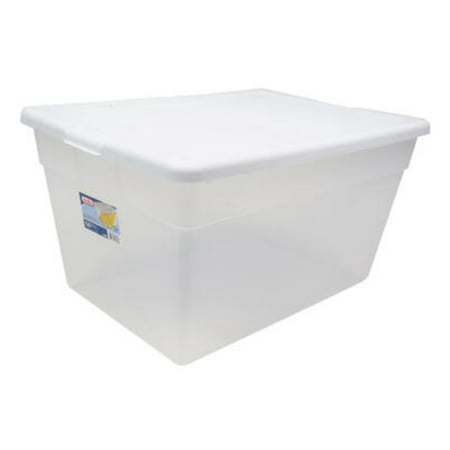 Sterilite 1659 - 56 Qt. Storage Box White 16598008