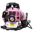 thumbnail image 2 of Leaf Blower, 52CC 2-Stroke Backpack Gas Leaf Blower, Gas Blower, Up to 550 CFM, Powerful Clearing, for Lawn Care Yard Dust Debris (Pink), 2 of 17