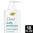 thumbnail image 3 of Dove Damage Therapy Shampoo for Women Daily Moisture with Bio-Protein Care Technology and Hyaluronic Serum, 18 fl oz, 3 of 13